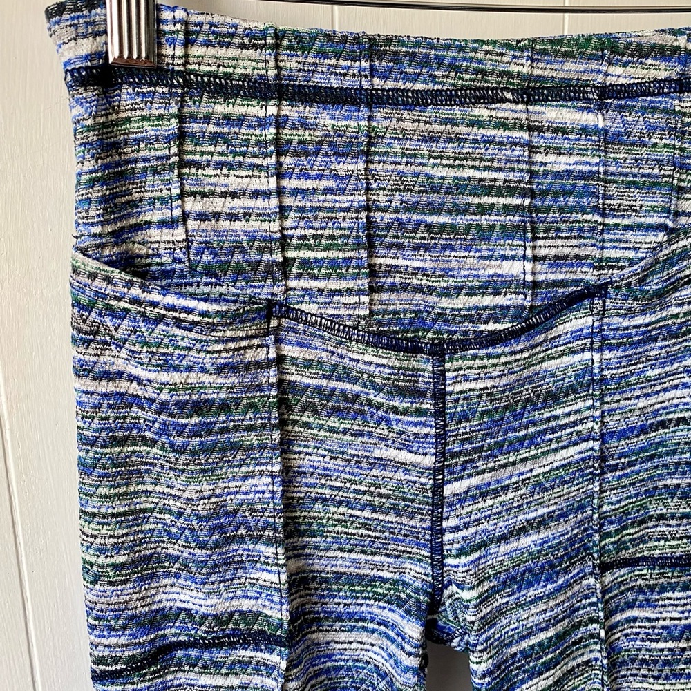 Free People On It Flare Leggings Blue XS New - Picture 7 of 7